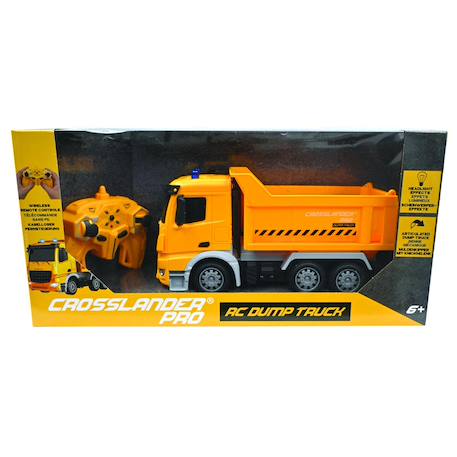 Crosslander pro camion de chantier télécommandé Jaune 3 - vertbaudet enfant 