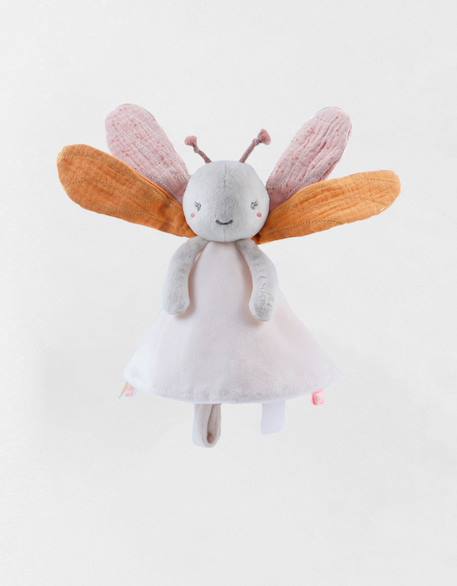 Doudou libellule louli Ecru 5 - vertbaudet enfant 