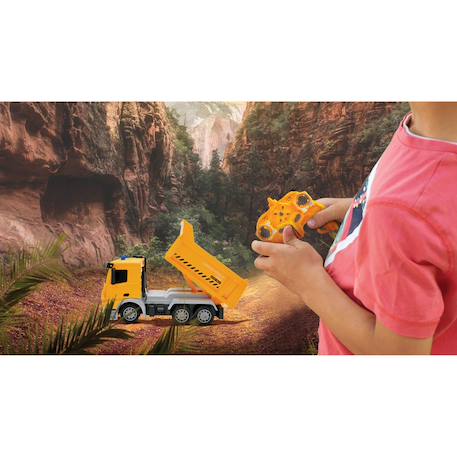 Crosslander pro camion de chantier télécommandé Jaune 6 - vertbaudet enfant 