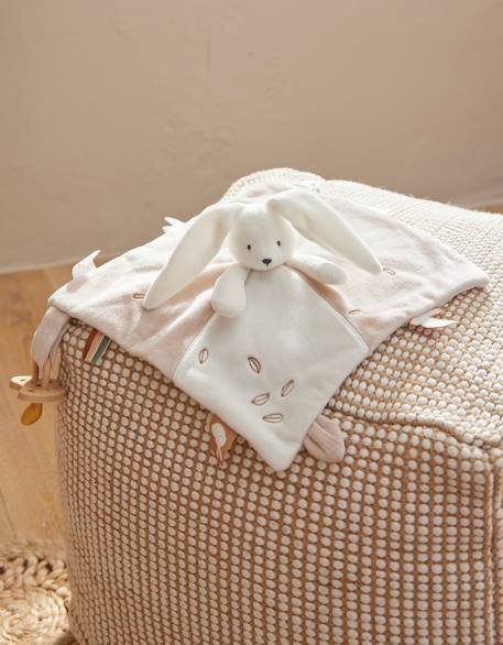 Doudou snow lapin Ecru 3 - vertbaudet enfant 