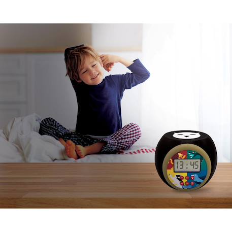Réveil projecteur Harry Potter - fonction alarme, veilleuse, écran LCD, à piles MULTICOLORE 6 - vertbaudet enfant 