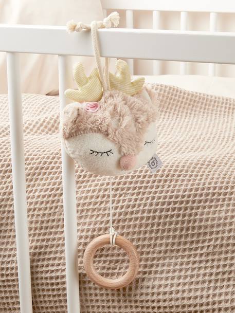 Boîte à musique peluche bébé Faon ella+Hérisson piksi+Lapin+Ours mika 3 - vertbaudet enfant 