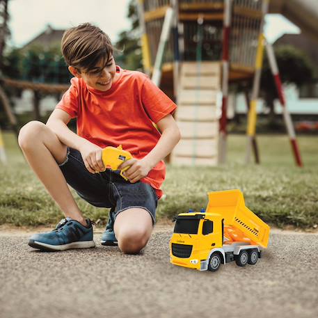 Crosslander pro camion de chantier télécommandé Jaune 5 - vertbaudet enfant 