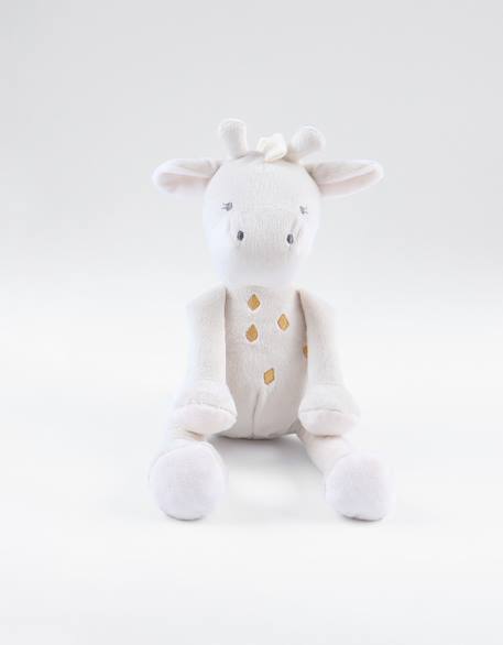 Peluche small gigi en veloudoux® Ecru 1 - vertbaudet enfant 