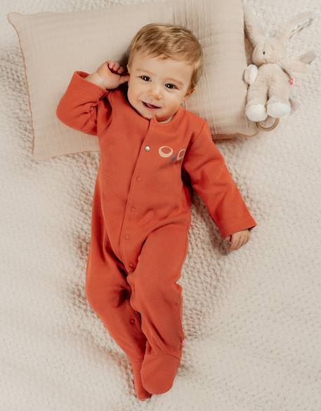 Lot de 2 pyjamas bébé jersey Ecru 3 - vertbaudet enfant 