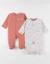 Lot de 2 pyjamas bébé jersey Ecru 1 - vertbaudet enfant 