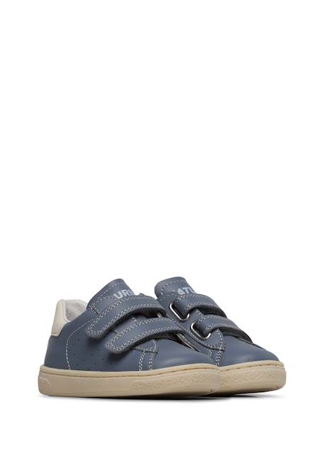 Baskets en cuir hasselt 2 vl. Beige-rose+Céleste+Marine- 7 - vertbaudet enfant 