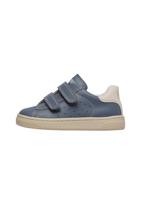 Baskets en cuir hasselt 2 vl. Beige-rose+Céleste+Marine- 8 - vertbaudet enfant 