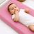 Housse de matelas à langer en coton bio Blanc+Fraise+Honey+Rose+Vert+Vichy 20 - vertbaudet enfant 