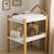 Housse de matelas à langer en coton bio Blanc+Fraise+Honey+Rose+Vert+Vichy 4 - vertbaudet enfant 
