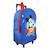 Sac à dos à roulettes mickey Bleu 2 - vertbaudet enfant 
