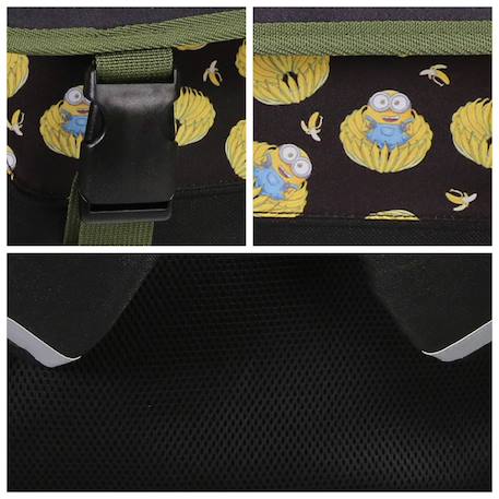 Cartable scolaire primaire les minions Noir 6 - vertbaudet enfant 