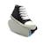 Sneakers filles synthétique lacets barefoot Noir 4 - vertbaudet enfant 