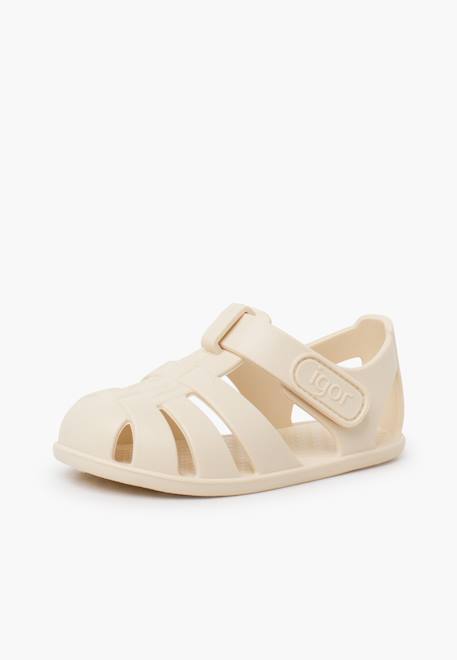 Sandales plastique semelle fine nemo fermeture à scratch Dijon+Ivoire+Menthe+Océan+Rose+Rose pâle+Sable+Sauge 8 - vertbaudet enfant 