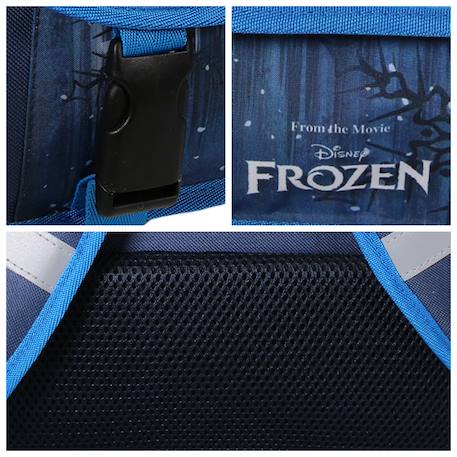 Cartable scolaire primaire la reine des neiges disney Bleu 6 - vertbaudet enfant 