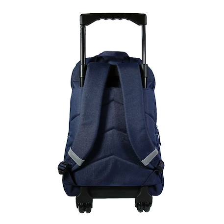 Sac à dos à roulettes cybel cheval licorne Bleu 4 - vertbaudet enfant 