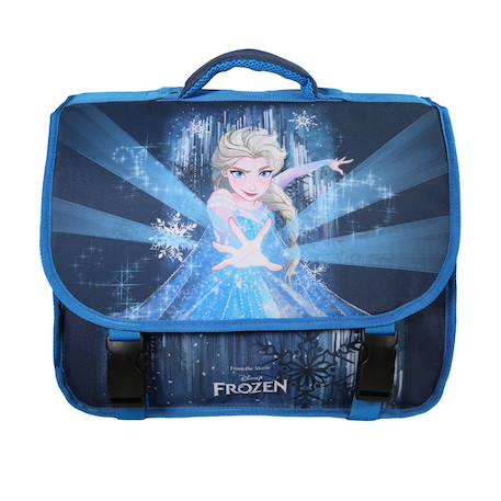 Cartable scolaire primaire la reine des neiges disney Bleu 1 - vertbaudet enfant 
