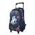 Sac à dos à roulettes cybel cheval licorne Bleu 2 - vertbaudet enfant 