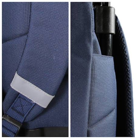 Sac à dos à roulettes cybel Bleu 6 - vertbaudet enfant 