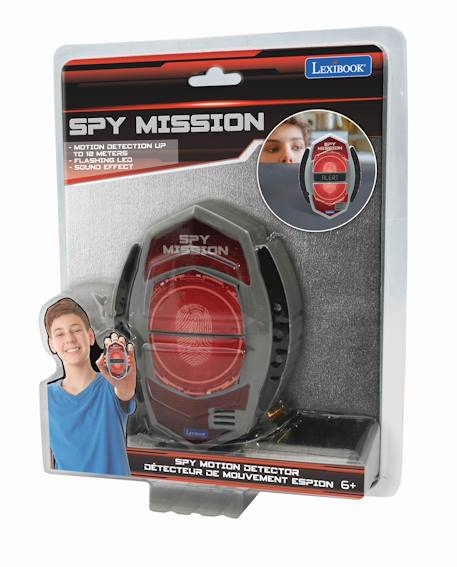 Détecteur de Mouvement Espion avec alarme Spy mission, effets lumineux Noir 3 - vertbaudet enfant 