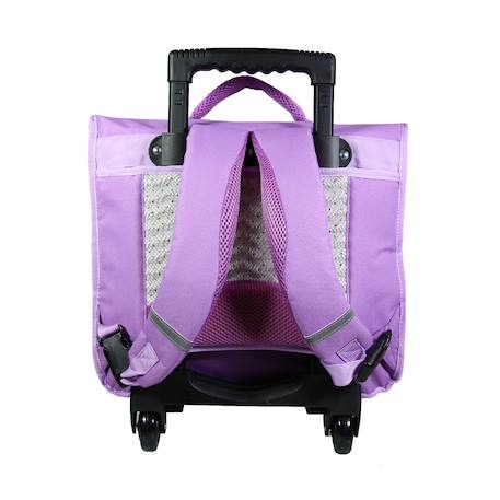 Cartable à roulettes  phileas licorne Violet 4 - vertbaudet enfant 