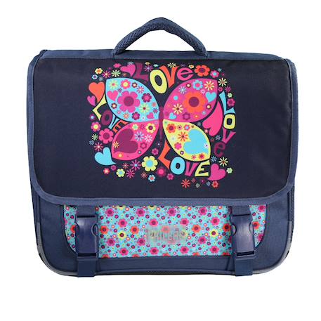 Cartable scolaire primaire  phileas - papillon Bleu 1 - vertbaudet enfant 