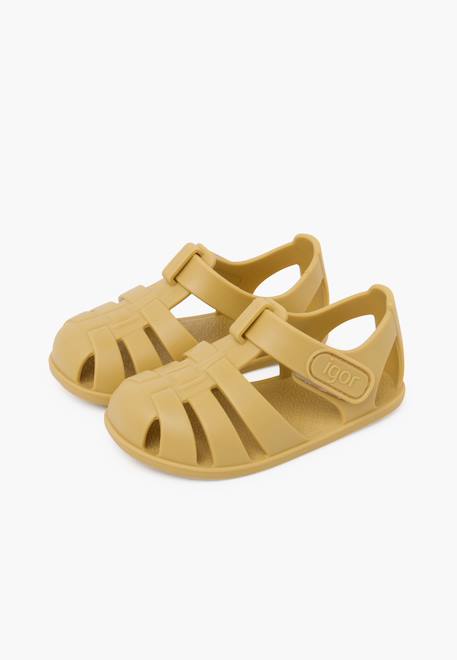 Sandales plastique semelle fine nemo fermeture à scratch Dijon+Ivoire+Menthe+Océan+Rose+Rose pâle+Sable+Sauge 4 - vertbaudet enfant 