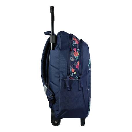 Sac à dos à roulettes cybel cheval licorne Bleu 3 - vertbaudet enfant 