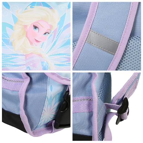Cartable scolaire primaire la reine des neiges disney Bleu 5 - vertbaudet enfant 