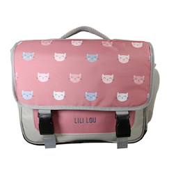 Cartable scolaire primaire lili lou  - vertbaudet enfant