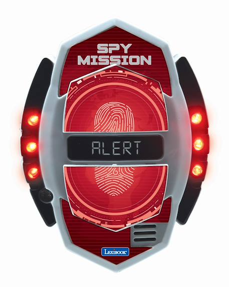 Détecteur de Mouvement Espion avec alarme Spy mission, effets lumineux Noir 1 - vertbaudet enfant 