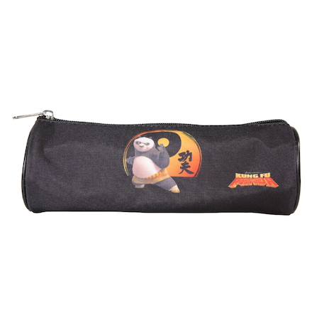 Trousse scolaire ronde kung fu panda Noir 1 - vertbaudet enfant 