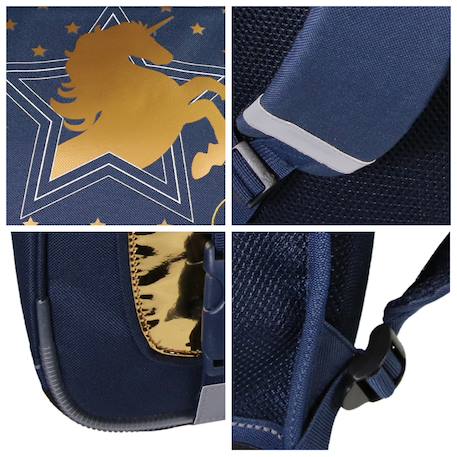 Cartable scolaire primaire  cybel Bleu 5 - vertbaudet enfant 