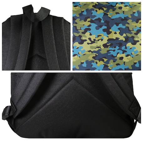 Sac à dos scolaire offshore Bleu 5 - vertbaudet enfant 