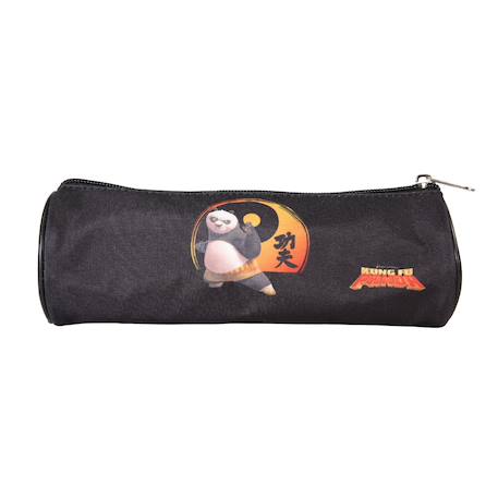 Trousse scolaire ronde kung fu panda Noir 4 - vertbaudet enfant 