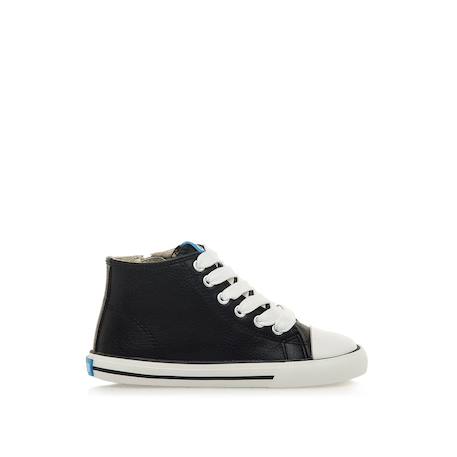 Sneakers filles synthétique lacets barefoot Noir 1 - vertbaudet enfant 
