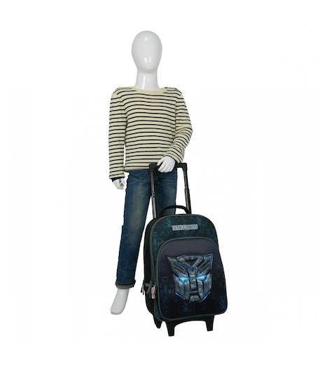 Sac à dos à roulettes transformers Noir 6 - vertbaudet enfant 