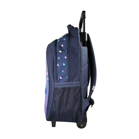 Sac à dos à roulettes lili lou Bleu 3 - vertbaudet enfant 