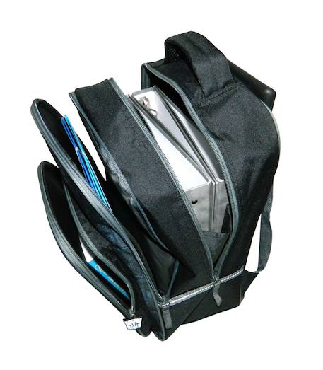 Sac à dos à roulettes transformers Noir 4 - vertbaudet enfant 