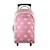 Sac à dos à roulettes lili lou Gris 1 - vertbaudet enfant 