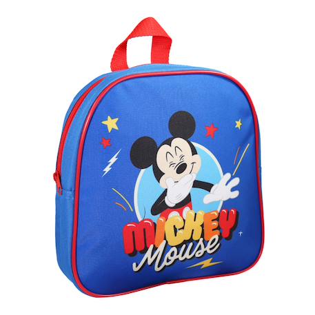 Sac à dos goûter mickey Bleu 2 - vertbaudet enfant 