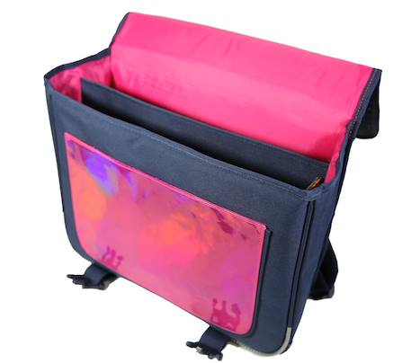Cartable cybel cheval / licorne Bleu 5 - vertbaudet enfant 