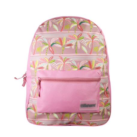 Sac à dos scolaire palmiers offshore Rose 1 - vertbaudet enfant 