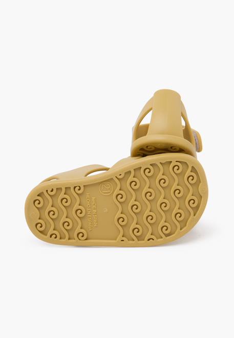 Sandales plastique semelle fine nemo fermeture à scratch Dijon+Ivoire+Menthe+Océan+Rose+Rose pâle+Sable+Sauge 3 - vertbaudet enfant 
