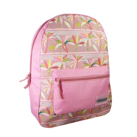 Sac à dos scolaire palmiers offshore Rose 2 - vertbaudet enfant 