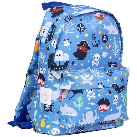 Sac à dos bébé Bleu, noir, jaune 1 - vertbaudet enfant 