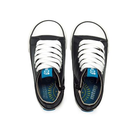Sneakers filles synthétique lacets barefoot Noir 6 - vertbaudet enfant 