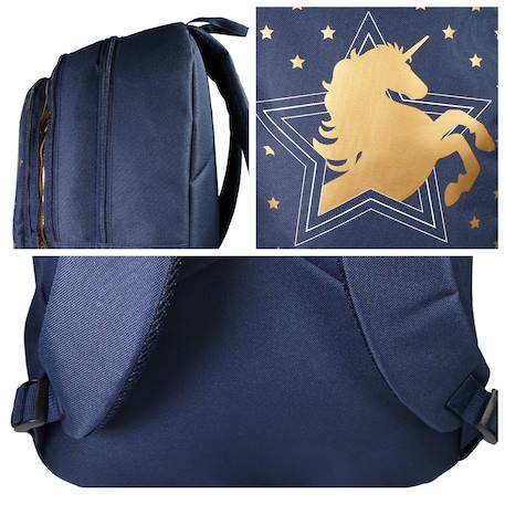Sac à dos scolaire cybel Bleu 5 - vertbaudet enfant 