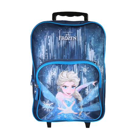 Sac à dos à roulettes la reine des neiges Bleu 1 - vertbaudet enfant 