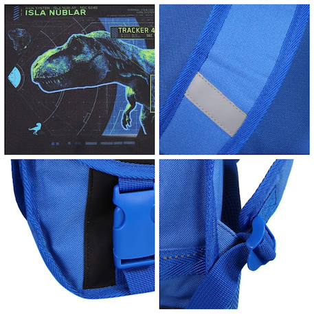 Cartable scolaire primaire jurassic world Noir 5 - vertbaudet enfant 